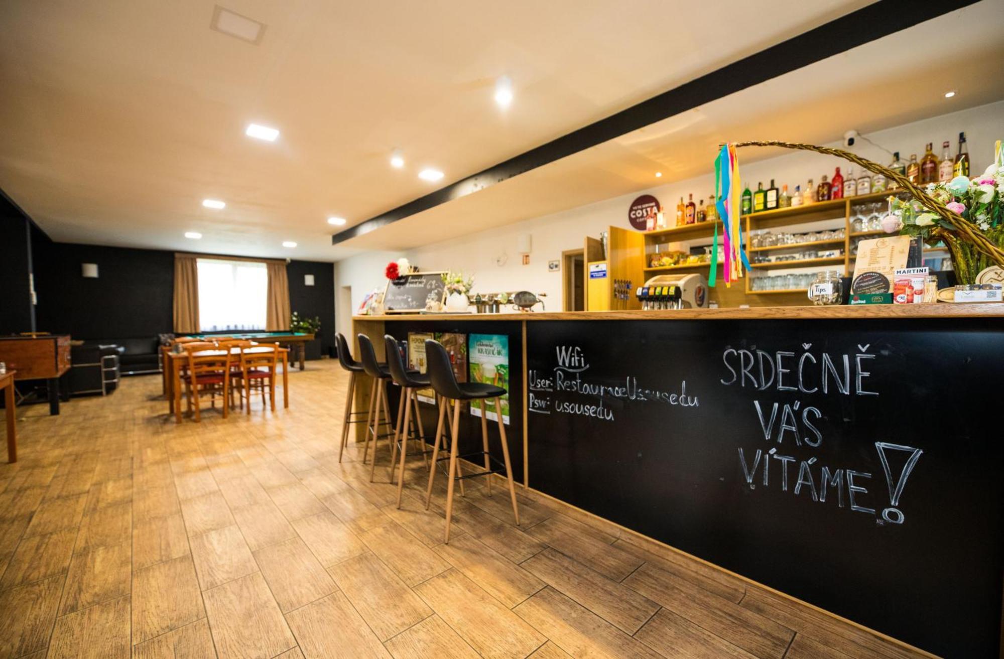 Penzion A Restaurace U Sousedu Strazny Bagian luar foto